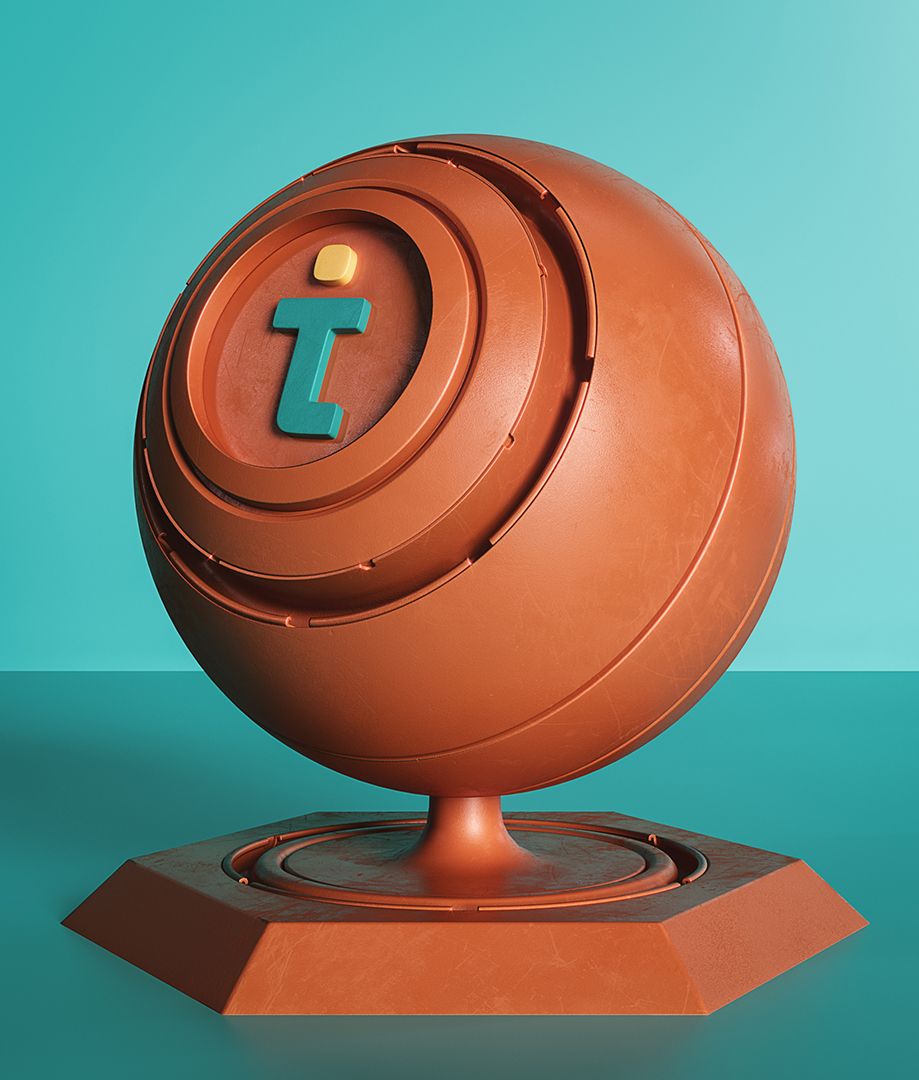 La realizzazione di materiali fotorealistici è uno dei moduli più importanti del nostro corso di rendering online live con Corona Renderer e 3ds Max | Nell'immagine, materiale plastica | TIC Visual Art